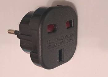 Adapter gniazdo przejściówka UK-PL