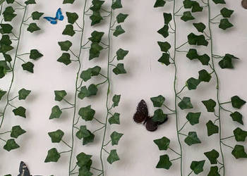 Sztuczny bluszcz 50 m na ścianę balkon taras dekoracja 50 metrów