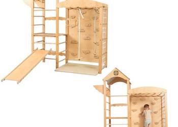 domowy plac zabaw Castle Max - drewno