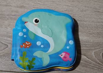 książeczka do kąpieli delfin plum