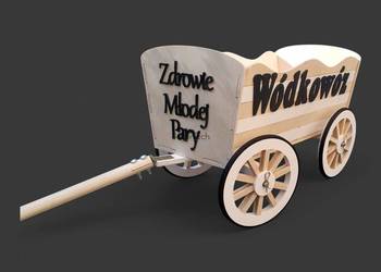 Wódkowóz / wózek na alkohol / wesele / przyjęcie