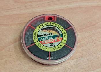 Ciężarki wędkarskie 120g ołów śrut Made in RFN