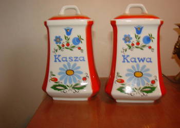 Lubiana wzór kaszubski pojemnik kuchenny