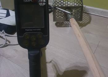Wykrywacz metalu detektor nokta makro simplex + plus dodatki