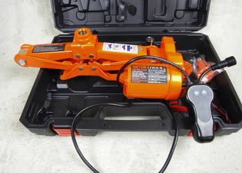 Podnośnik Elektryczny Samochodowy 3T+Klucz Udarowy+Walizka