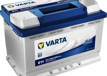 Akumulator VARTA Blue Dynamic E11 74Ah 680A P+