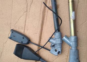 Scenic II napinacz + dopinacz lewy przód