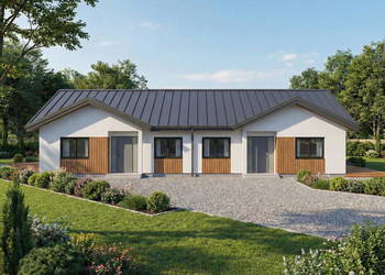 Dom w zabudowie bliźniaczej 98 m2 pow użytkowej + Garaż z działką 500 m2