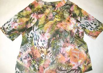 Zwiewna Tunika modne Wzory J Nowa 52 54