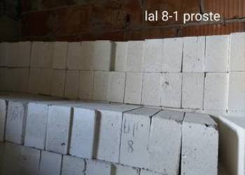 Cegła izolacyjna LAL 8 prosta/SKOŚNA z odzysku