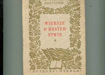 Wiersze o braterstwie Antologia