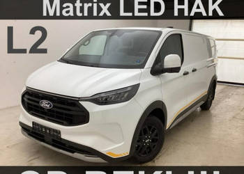 Ford Transit Custom 150KM L2 Trail Matrix LED Super Cena Od ręki Hak Skóra…