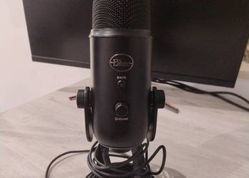 Mikrofon Blue yeti czarny, z wgnieceniem 100% sprawny
