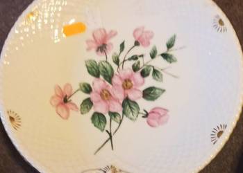 Patera  delfinami i kwiatami. Copenhagen Porcelain