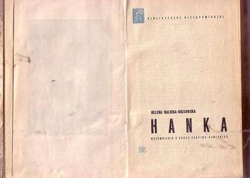 (5751) HANKA (WSPONIENIA O HANCE SZAPIRO – SAWICKIEJ) – HELE