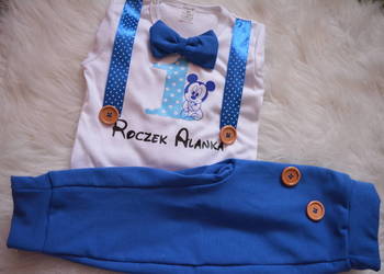 Komplet elegant roczek chrzest