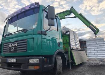 Usługi Transportowe HDS+wywrotka Palety Opał Ekogroszek z kopalń