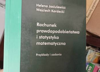 Rachunek prawdopodobieństwa książki wysyłka gratis Trójmiasto podręczniki