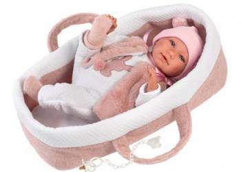 Llorens bobasek lala w eleganckim ubraniu 42 cm