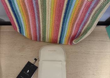 Torebka puccini na ramię na telefon hit mała i gratis torebka eloy