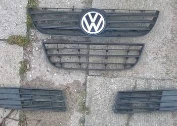 VW Polo 9N, listwy, kratki zderzaka przód