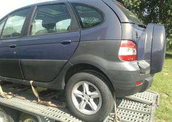 Renault mega scenic RX4 silnik skrzynia lusterko półoś szyba