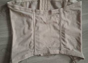 Beżowy pas/gorset na fiszbinach