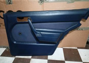 Mercedes 190 W201 granatowy tapicerka drzwi tył prawy
