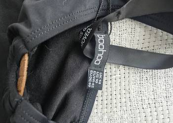 Boohoo – jednoczęściowy strój kąpielowy, czarny, NOWY z metką, EU 42