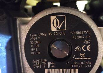 junkers bosch pompa elektroniczna grundfos upm2 15-70 NOWA