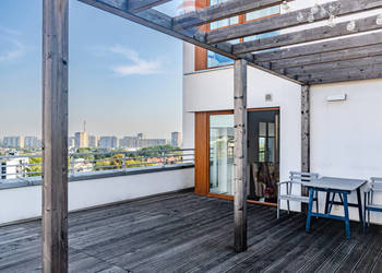 Mieszkanie z tarasem przy Metro Słodowiec