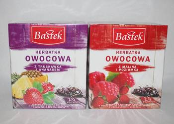 Herbata owocowa Bastek 20 t  truskawka i ananas oraz malina i poziomka