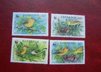 Barbados 1991 MNH Mi. 77073 Fauna Ptaki   WWF  a