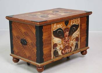 Stara drewniana skrzynia