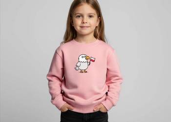 Bluza dla dziecka dziewczynka chłopiec patriotyczna Polska flaga Polski