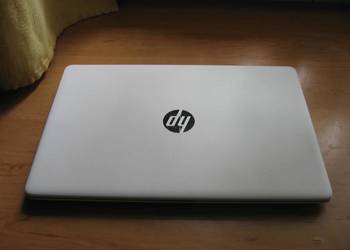 Nowy Laptop HP Bialy Slim 4k Radeon 2gb win 10 gwarancja