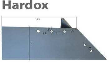 Lemiesz 300hektarów HARDOX 13200005/P części do pługa BONNEL
