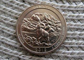 USA 25 Cent 2012r - D - Parki USA - DENALI