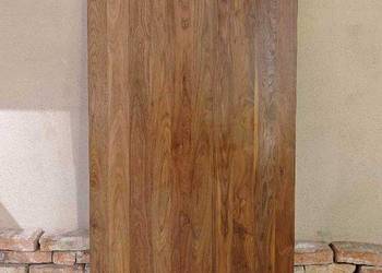 Blat stołu z litego orzecha 180x90x4 cm | Nowy | Industrial
