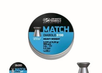 Diabolo JSB MATCH Heavy S100 k.4,5/500 Diabolo JSB MATCH Heavy S100 k.4,5/500