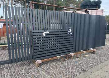Brama Grzebieniowa H-1,80 L-5m - KOMPLET