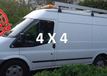 Ford Transit 4X4 Webasto Wciągarka Bagażnik Dachowy Klima Łańcuch rozrządu…