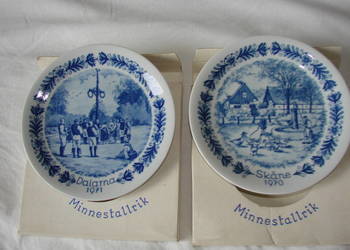 Minnestallrik talerz okolicznościowy 1970, 71