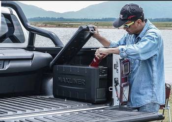 Skrzynia na pakę BOX  Organizer Transporter Wyprawowy skrzynka Pick-Up