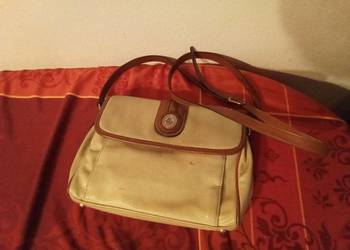 Torebka damska beżowa. PRL