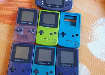 GameBoy Color Advance 7 szt. Made in Japan Części
