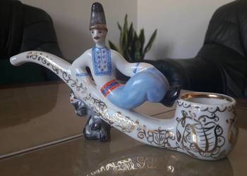 Porcelanowa figurka-fajka Vakula i diabeł. Kijów/ Korosteń