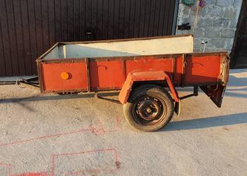 Przyczepka samochodowa do quada traktora