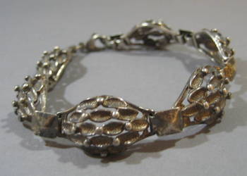 Bransoleta Srebrna Jemioła Warmet