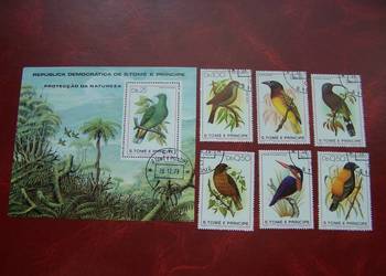 Wyspy Św. Tomasza 1979 CTO Mi. 604-09 Fauna Ptaki  a